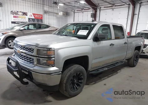 2014 Chevrolet Silverado 1500 1Lt from USA, damaged, VIN 3GCUKREH6EG194681